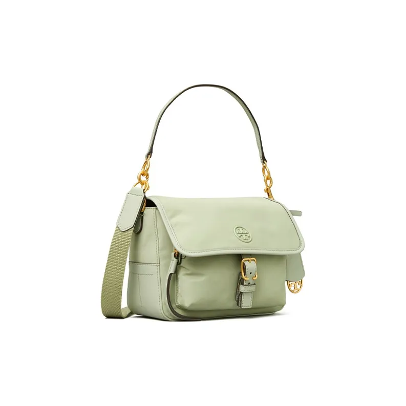 TORY BURCH Piper Nylon Fabric Shoulder Bag, Crossbody Bag Women's Mint Green-1