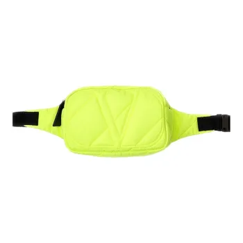 Valentino Polyester Sling Bag Crossbody Bag Fanny Pack Men's Neon Green