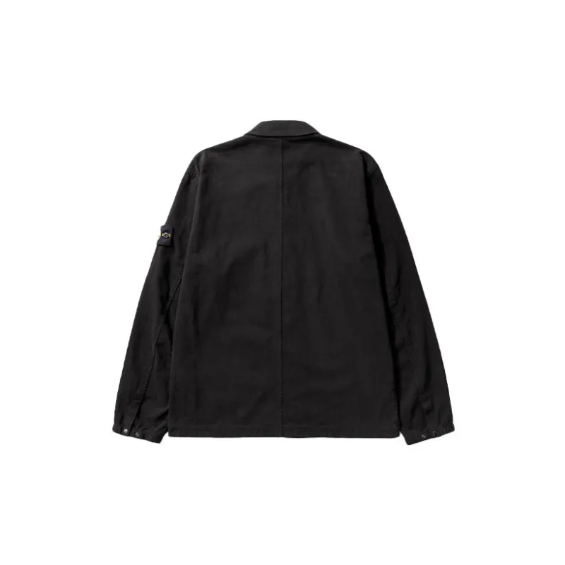 STONE ISLAND Jackets Coats Men's Black-1
