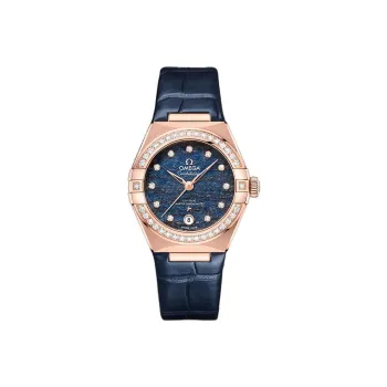 OMEGA Constellation Collection Automatic Mechanical Movement Women's Watch Watch 29mm Blue Dial