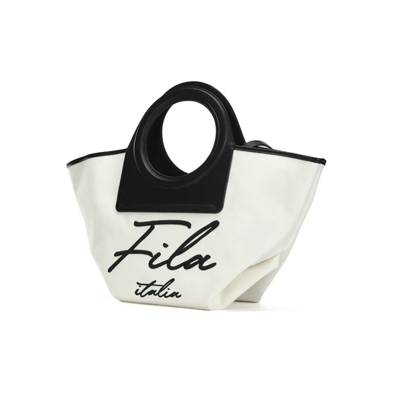 FILA PU Shoulder Bag, Handbag Women's Calamus White-1