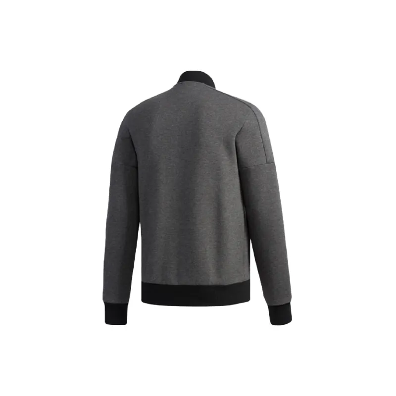 Adidas Jacket Men's Dark Heather Gray-1