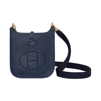 HERMES Evelyne Cow Leather Handbag, Crossbody Bag, Shoulder Bag Unisex