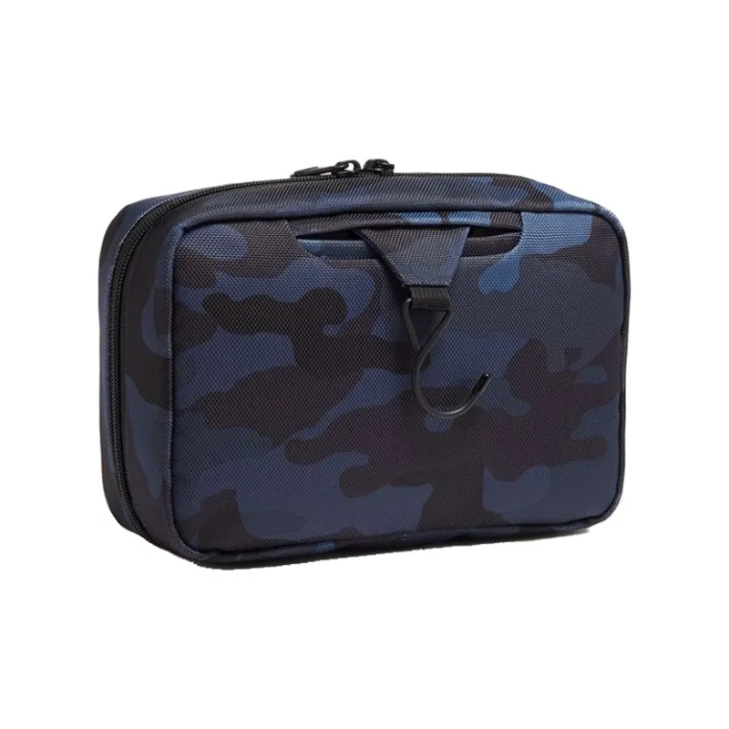 TUMI Alpha Bravo Canvas Toiletry Bag Men's Camouflage Blue-2