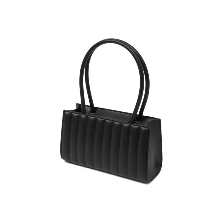 CHARLES&KEITH Synthetic Leather Handbag, Shoulder Bag Women's Black/Light Pink/Light Pink/Yellow/Yellow-2