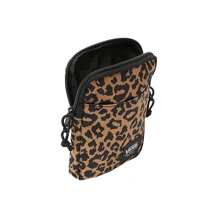 Vans Polyester Cell Phone Pouch, Shoulder Bag, Crossbody Bag Regular Women's Black-1