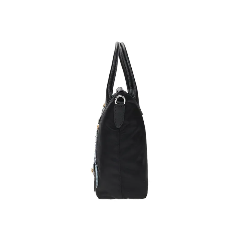 PRADA Fabric Handbag Women's Cornflower Blue-3