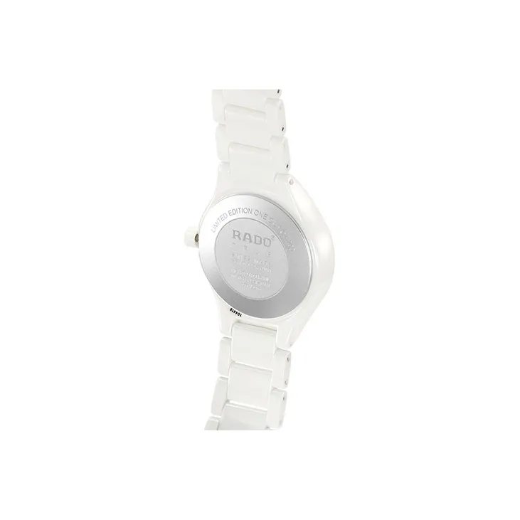 RADO Realme Collection Automatic Mechanical Movement Women's Watch 30mm White Dial Ceramic Watch Case Ceramic Strap-2