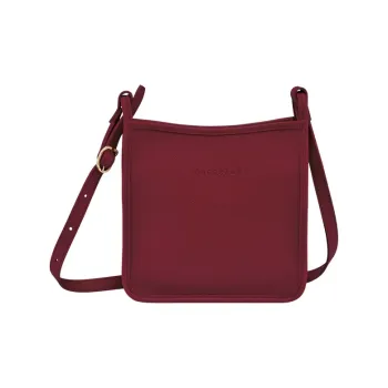 LONGCHAMP Le Foulonné Crossbody Bag Small Size Women's Red