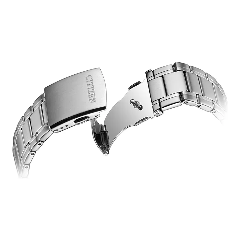 CITIZEN Mechanical Movement Stainless Steel Strap Watch 42mm Men's Watch Blue Dial NJ0100 71L-2
