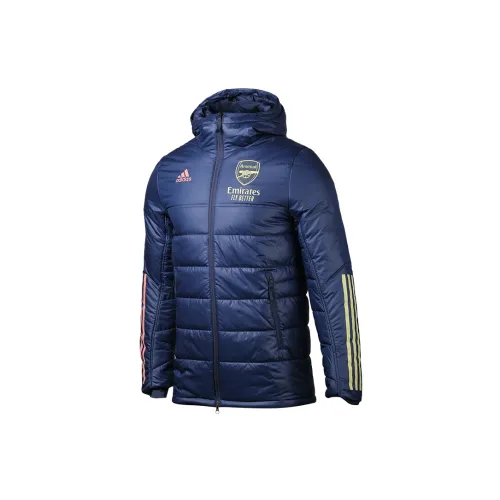 Adidas Arsenal Puffer Jackets Men Blue