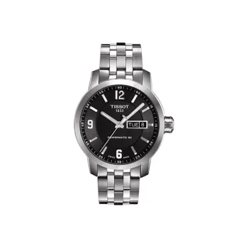 TISSOT Junchi 200 Series Automatic Mechanical Movement Men's Watches Watch 39mm Black Dial T055.430.11.057.00