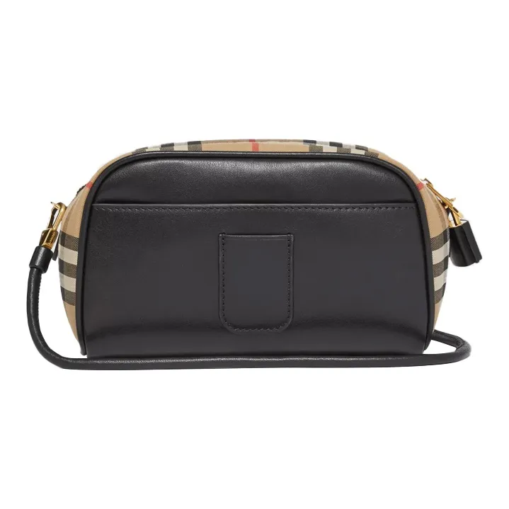Burberry Cube Leather Bowling Bag, Cubic Bag, Crossbody Bag, Shoulder Bag Women's-3