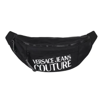 VERSACE JEANS COUTURE Fabric Fanny Pack Regular Men's Black