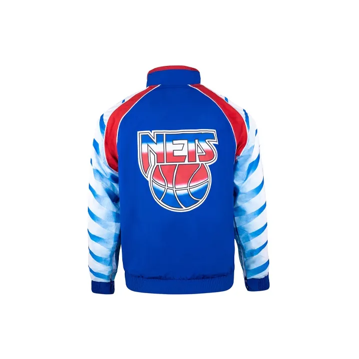 Mitchell Ness Hardwood Classics New Jersey Nets 1993/94 Authentic Warm up Jacket-1