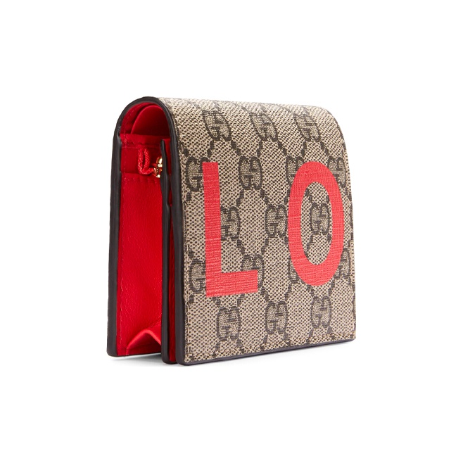 Red 2024 Gucci Unisex’s Wallet