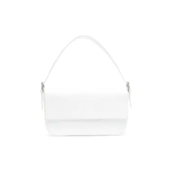 By Far Manu Cow Leather Shoulder Bag, Handbag, Shoulder Bag Women's White