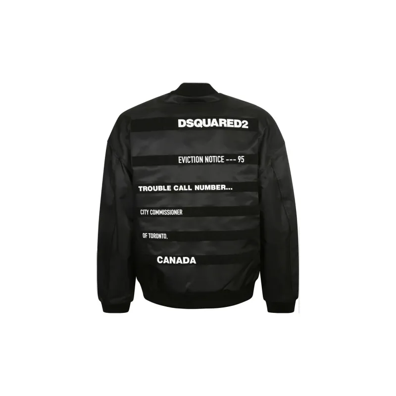 DSQUARED 2 Jackets Men Black-1