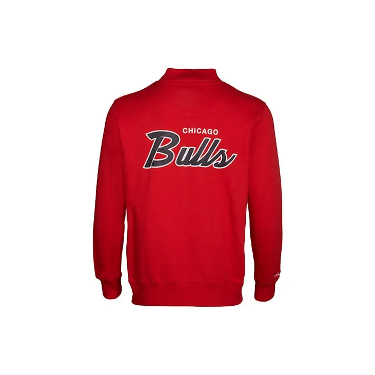 Mitchell Ness Jackets Unisex Red-1