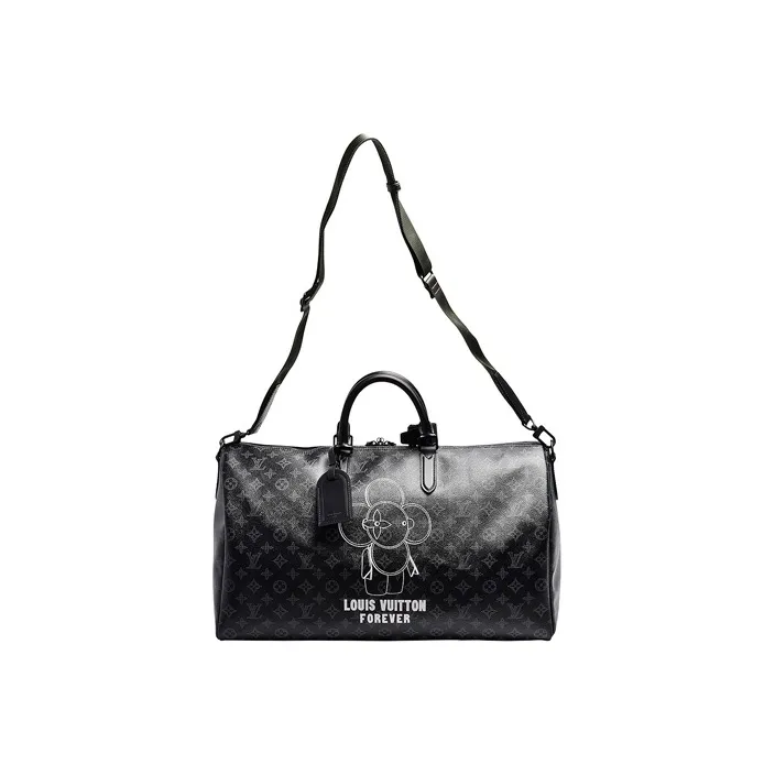 LOUIS VUITTON Keepall Canvas Monkey Bag, Handbag, Shoulder Bag, Travel Bag Unisex-0