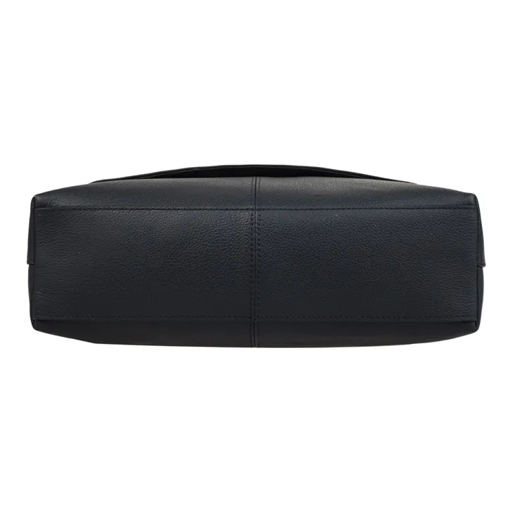 COACH Charles Leather Laptop Bag, Briefcase, Crossbody Bag, Shoulder Bag Large Size Men's Dark Blue-4