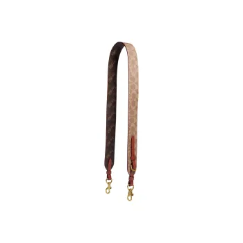 COACH Straps Canvas With Calfskin Bag Strap Accessory Bag Strap Women's Pink