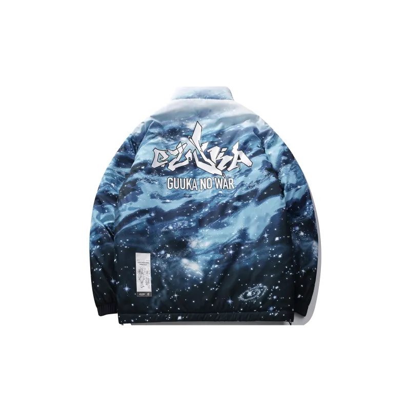 Guuka Puffer Jacket Unisex Blue-1