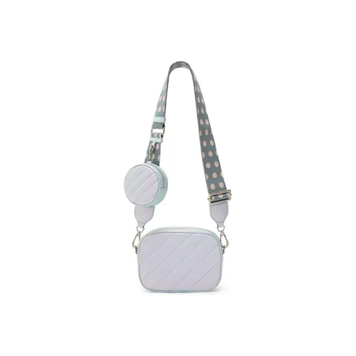 CHARLES&KEITH Microfiber Synthetic Leather Small Square Bag, Crossbody Bag Women's Multicolor