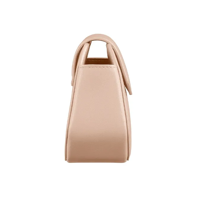 CARTIER GUIRLANDE Calfskin Shoulder Bag Crossbody Bag Extra Mini Women's Beige Pink-5