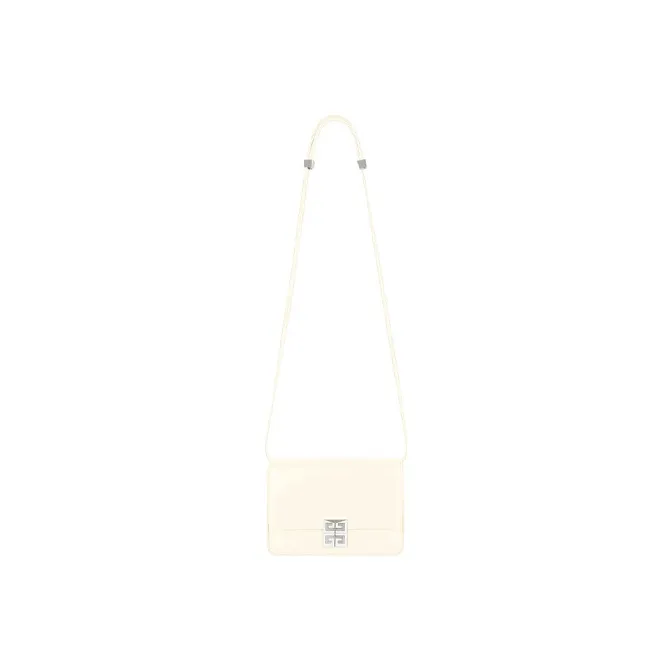 GIVENCHY Cow Leather Shoulder Bag, Crossbody Bag Women's Ivory White-2