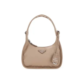 PRADA Hobo Nylon 3-in-1 Shoulder Bag Handbag Shoulder Bag Unisex Light Pink