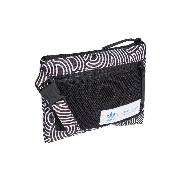Adidas HIROKO Hiroko Collaboration Polyester Sports Sling Bag Regular Unisex Black-1