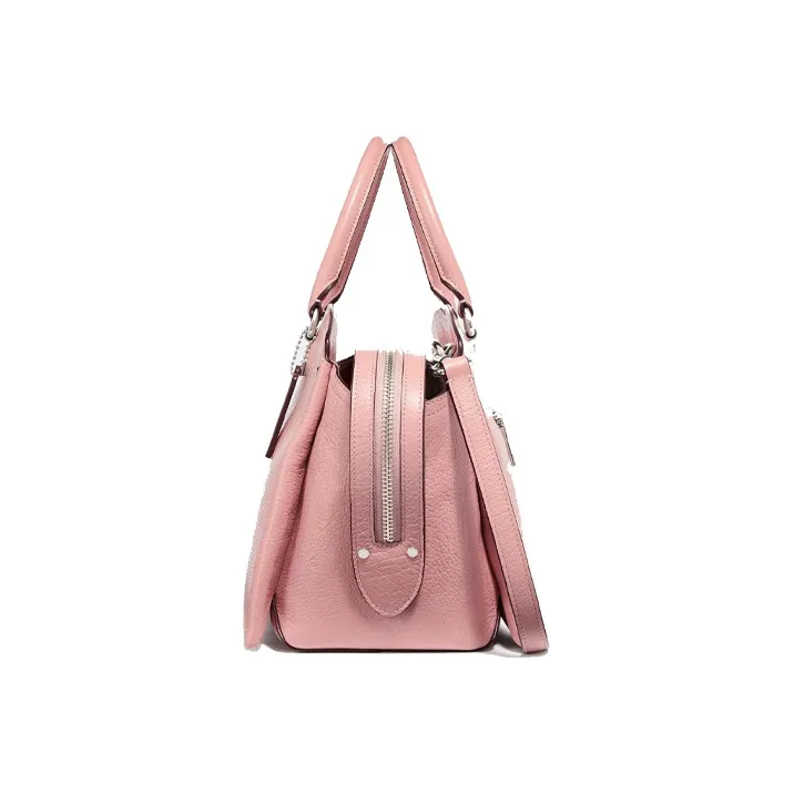 COACH Drew Leather Crossbody Bag Backpack Crossbody Handbag Large Size Women's Light Pink-1