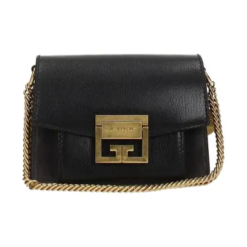 GIVENCHY Leather Clutch Bag Over The Shoulder Regular Women's Black
