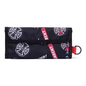 Herschel Independent Collaboration Polyester Wallet Regular Unisex Black