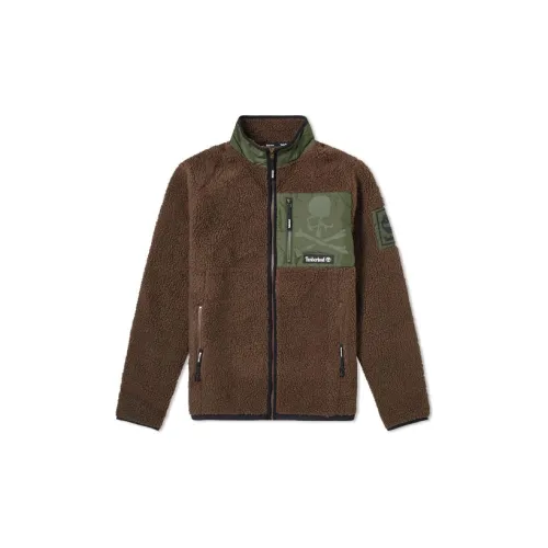 Mastermind World X Timberland Velvet Jackets Men Brown