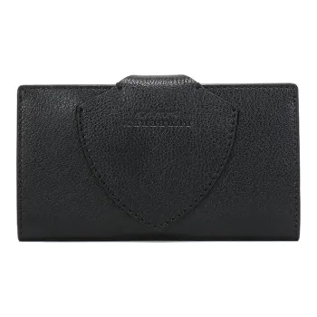 Burberry Leather Wallet Women's Black