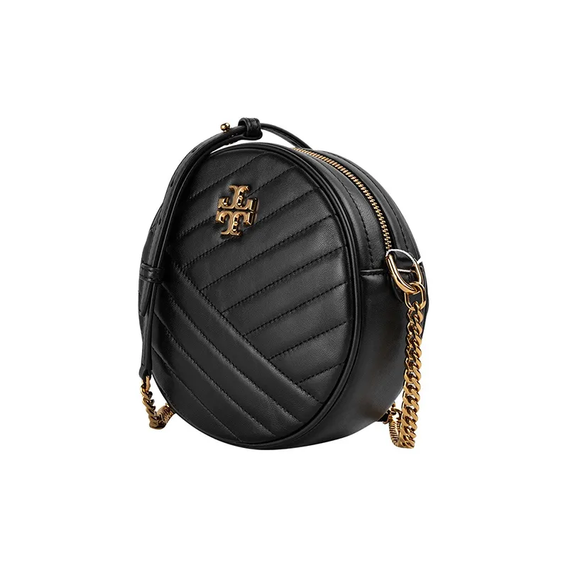 TORY BURCH Kira Leather Crossbody Bags Trumpets Women's Black-1