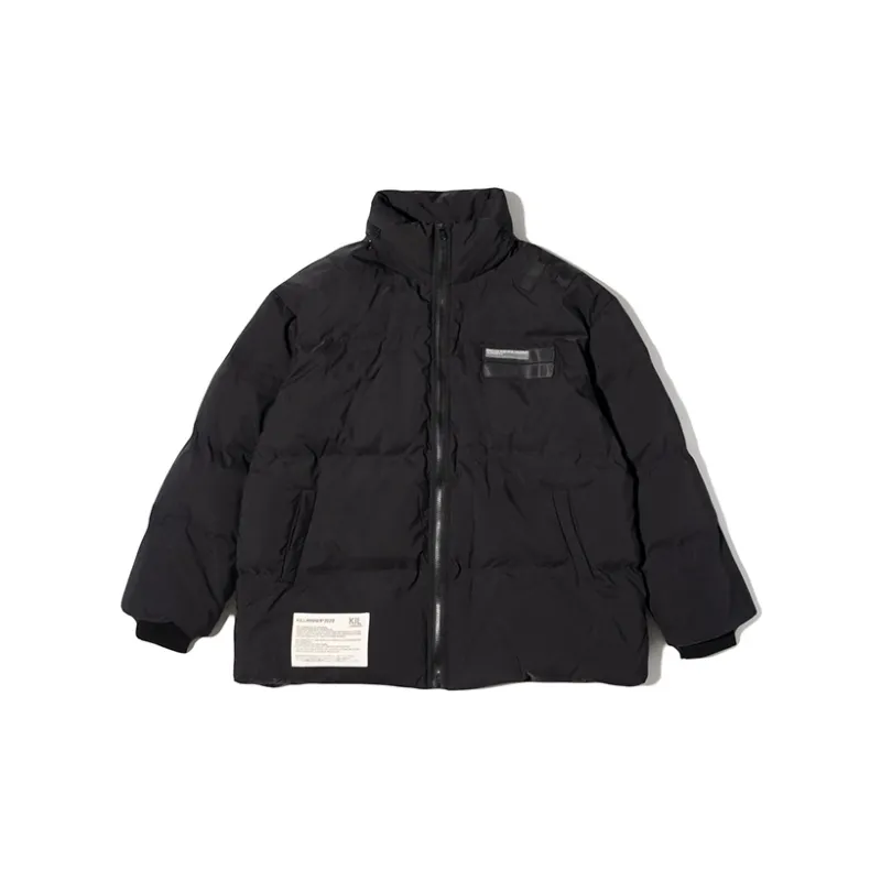 KILLWINNER Puffer Jackets Unisex Black-2