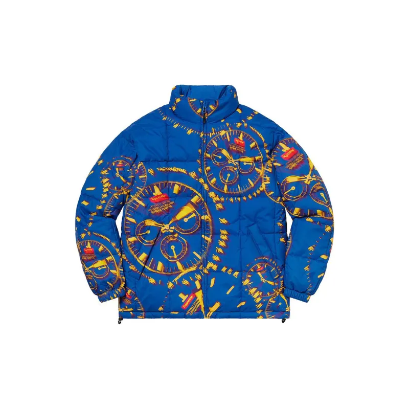 Supreme Watches Reversible Puffy Jacket - POIZON