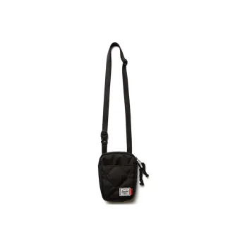 SMG Herschel Polyester Crossbody Bag Regular Unisex Black/Army Green