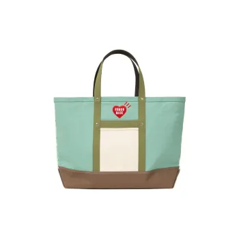 HUMAN MADE Cotton Shoulder Bag, Crossbody Bag, Handbag Regular Women's Green