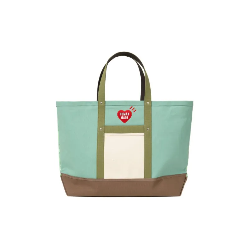 HUMAN MADE Cotton Shoulder Bag, Crossbody Bag, Handbag Regular Women's Green-0