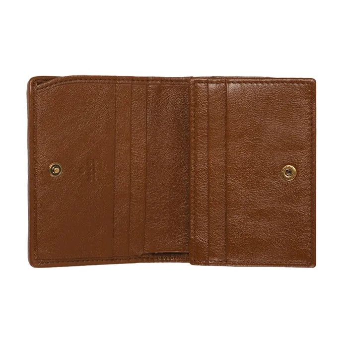 GUCCI Marmont Quilting Leather Card Holder Women's Brown-2