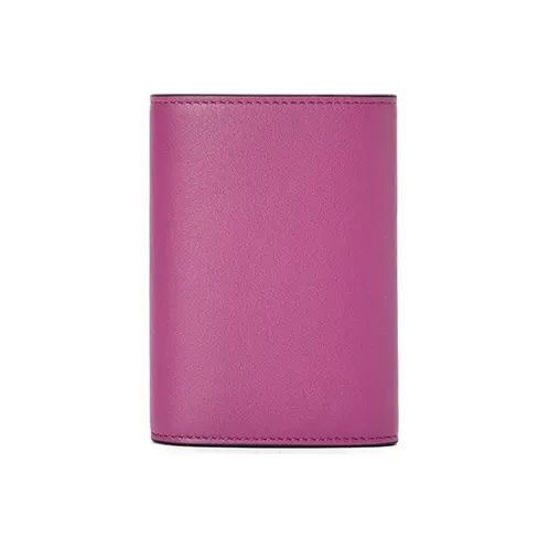LOEWE Chihiro And Chihiro, Collaboration Calfskin Wallet Trumpets Women's Purple-1
