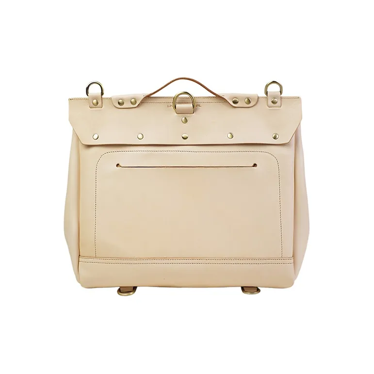 LINE ARTISANAL Backpacks Ecru-1
