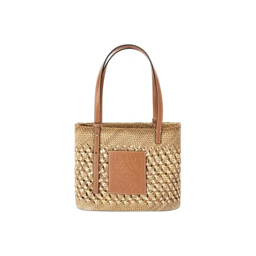 LOEWE Square Basket Shoulder Bags