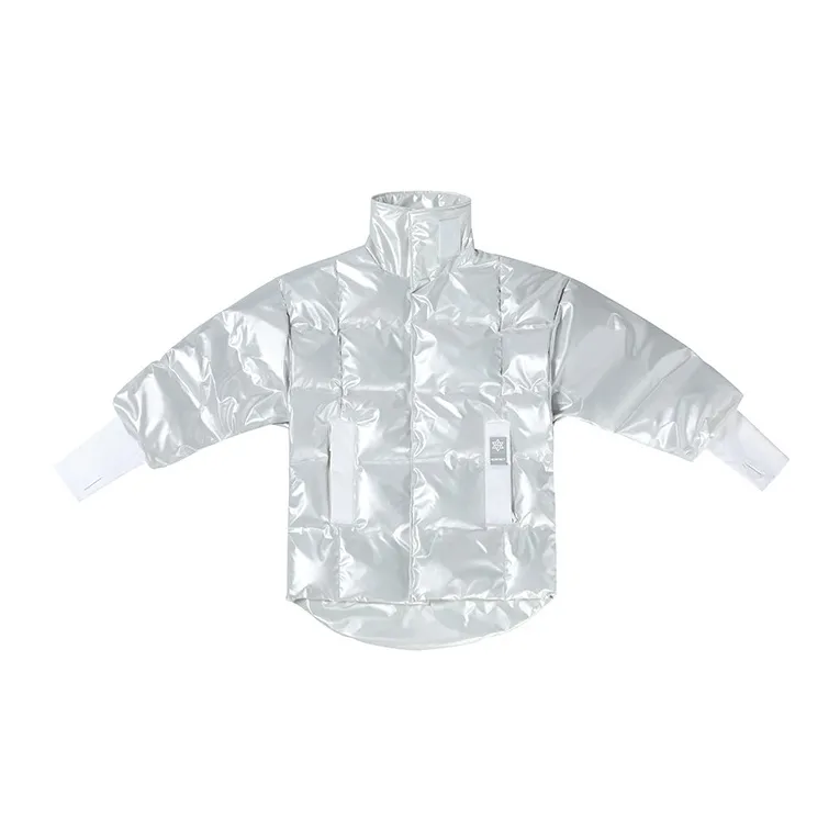 NORVINCY Outdoor Solid Color Versatile Street Coat Winter Unisex-4