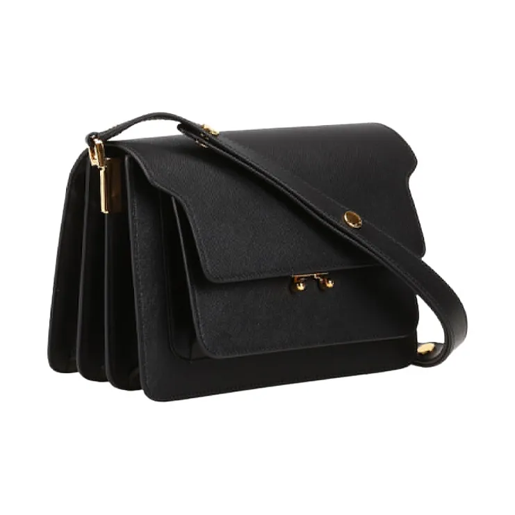 MARNI Trunk Foldover Medium Shoulder Bag-1