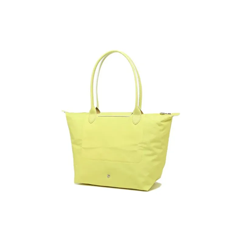 LONGCHAMP Le Pliage Sheepskin Crossbody Handbag, Shoulder Bag Women's Yellow-1